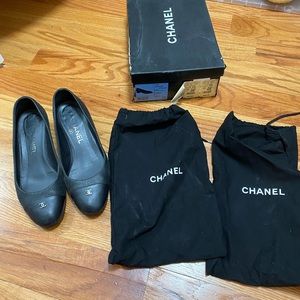 Chanel pumbs black 36.5